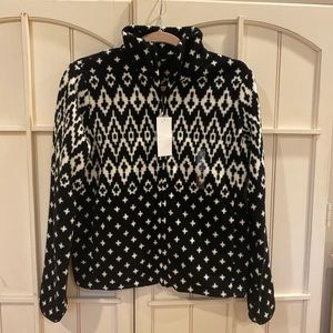 UNIQLO Women’s Printed Fleece Full-Zip Jacket